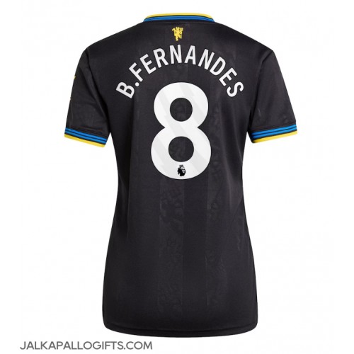 Manchester United Bruno Fernandes #8 Kolmaspaita Naiset 2025-26 Lyhythihainen